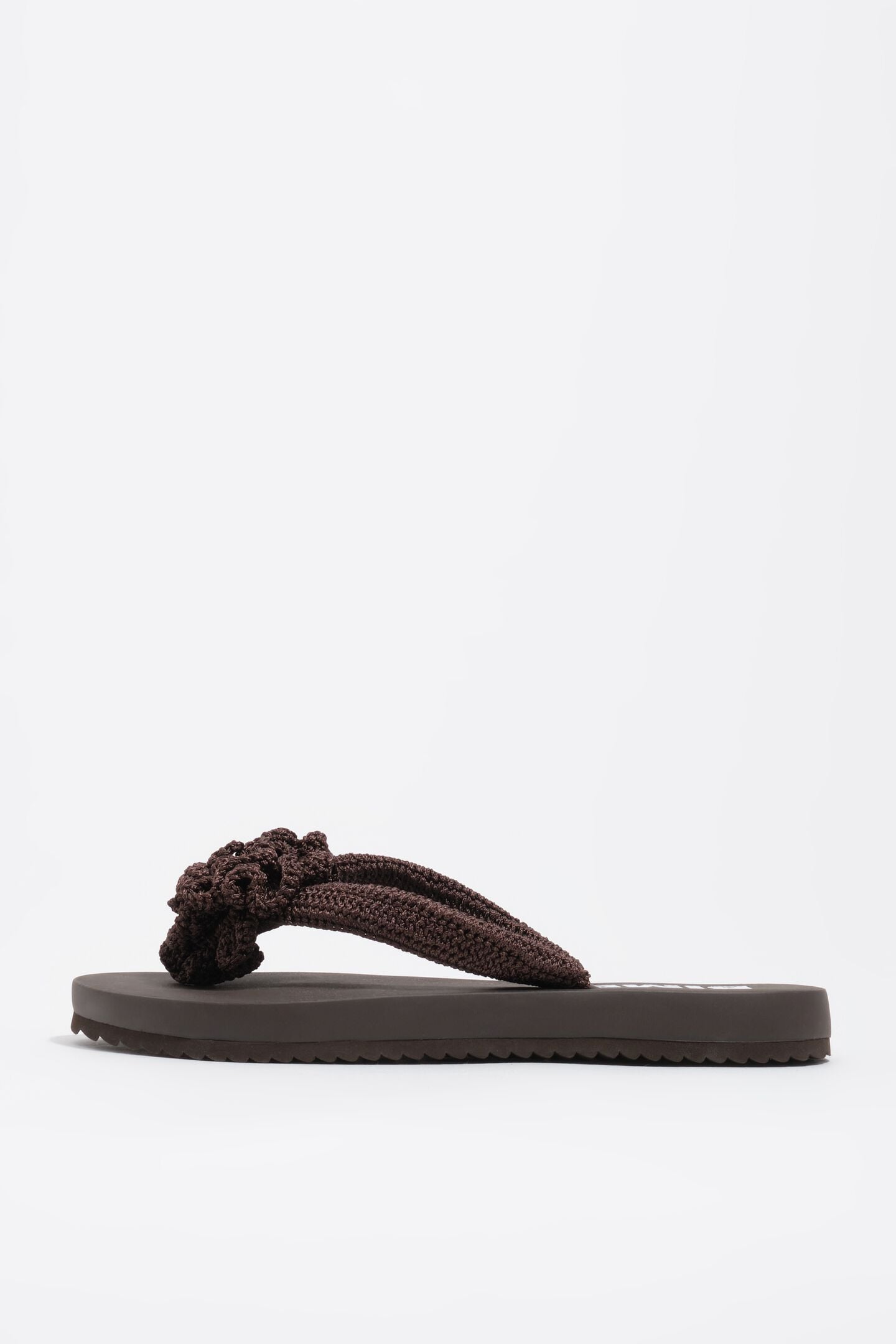 Chanclas de Crochet con Flor
